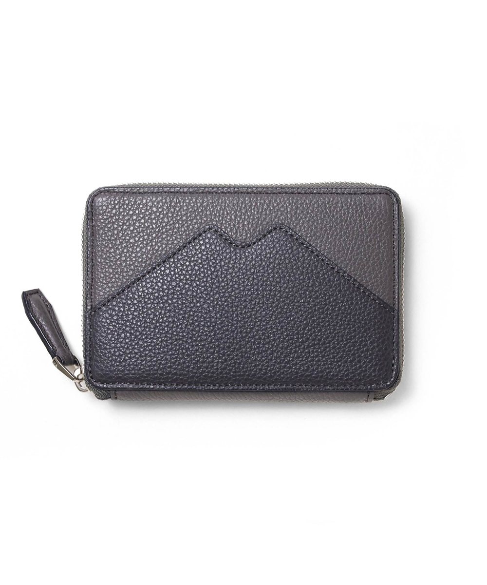 フジタカ ミーツ M.M 松任谷正隆 ラウンドファスナー セミ長財布 カード段9