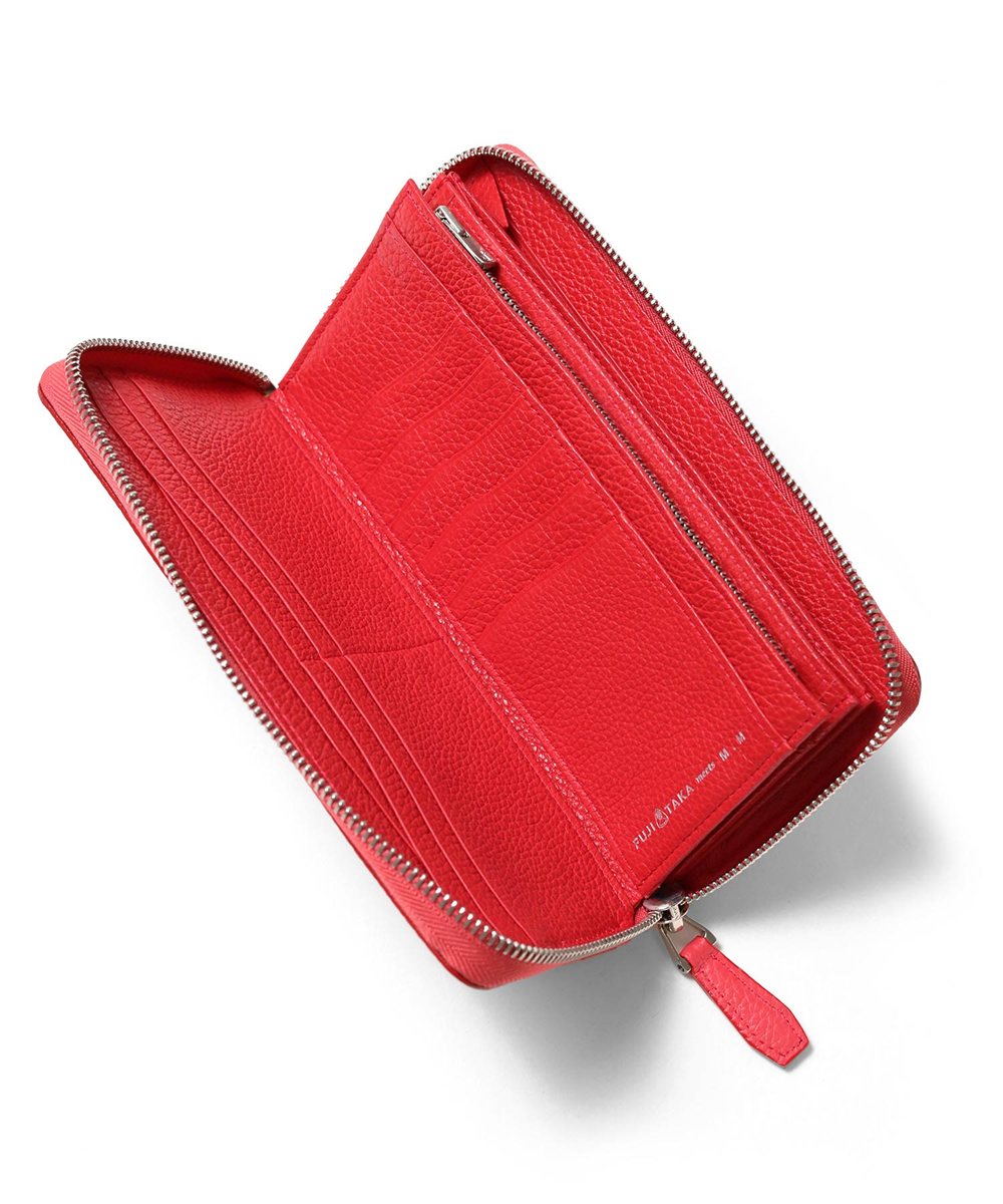 フジタカ ミーツ M.M 松任谷正隆 ラウンドファスナー長財布 カード段19