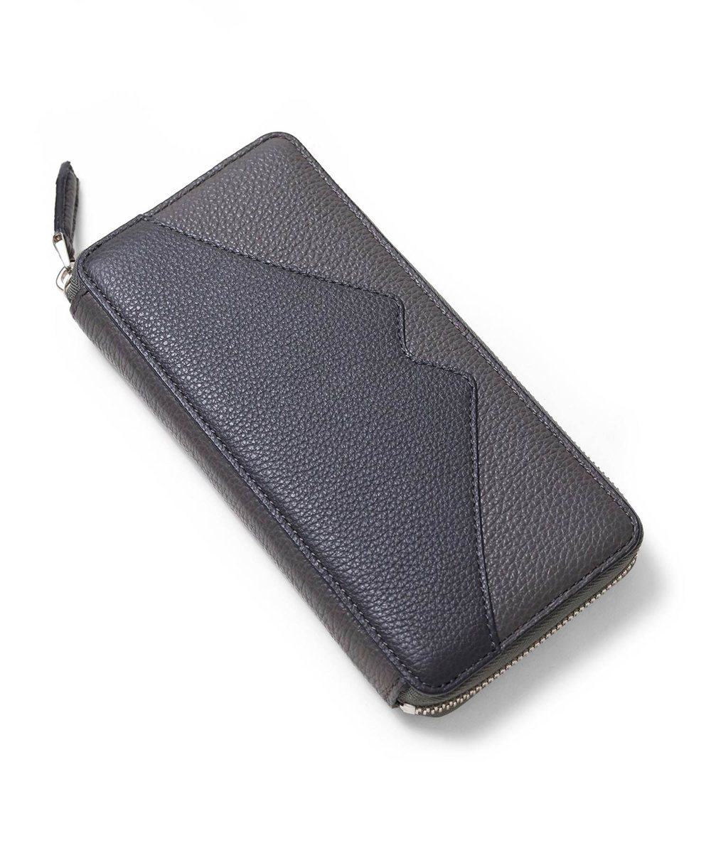 フジタカ ミーツ M.M 松任谷正隆 ラウンドファスナー長財布 カード段19