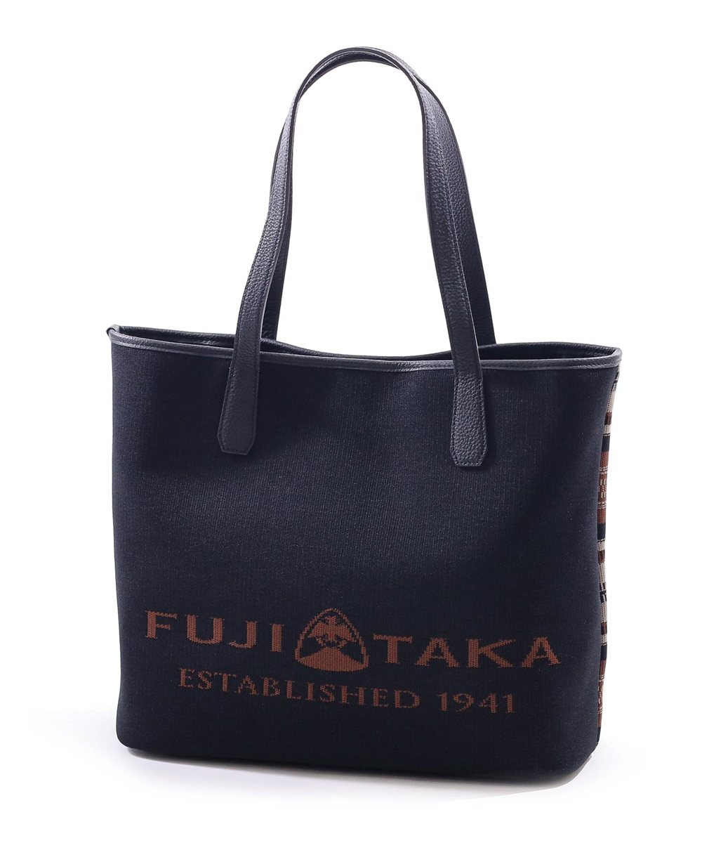 【LEON掲載】フジタカ エコッタ マルチボーダートートバッグ