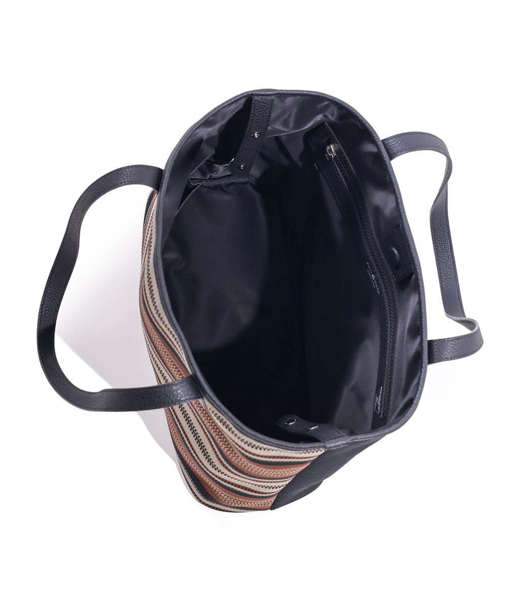 【LEON掲載】フジタカ エコッタ マルチボーダートートバッグ