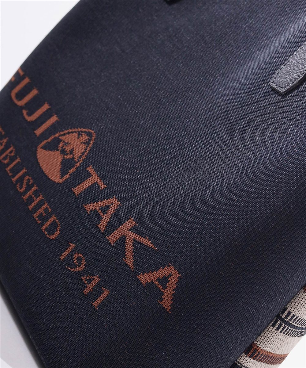 【LEON掲載】フジタカ エコッタ マルチボーダートートバッグ