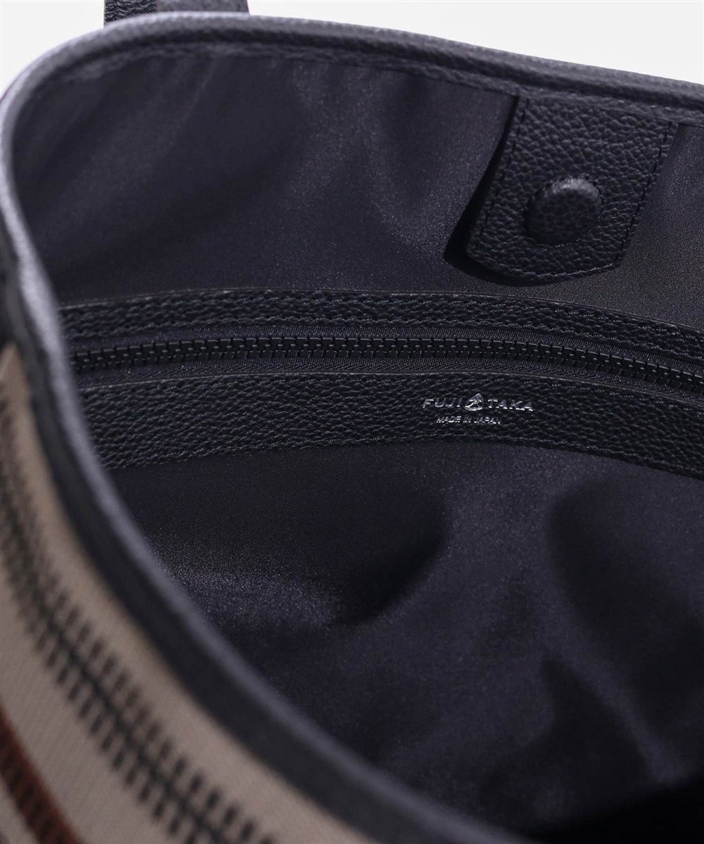 【LEON掲載】フジタカ エコッタ マルチボーダートートバッグ