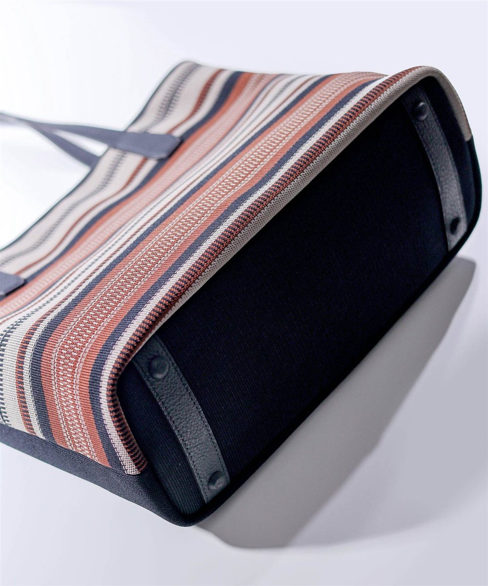 【LEON掲載】フジタカ エコッタ マルチボーダートートバッグ