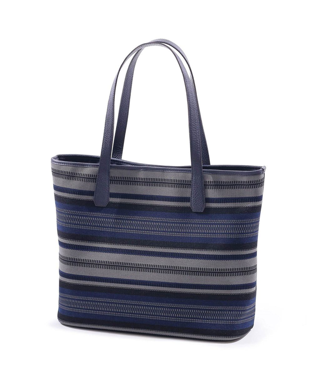 【LEON掲載】フジタカ エコッタ マルチボーダートートバッグ