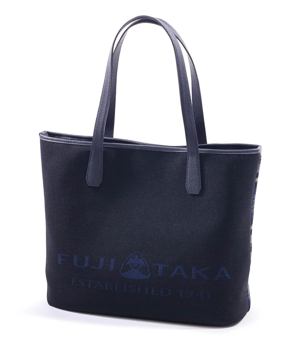 【LEON掲載】フジタカ エコッタ マルチボーダートートバッグ