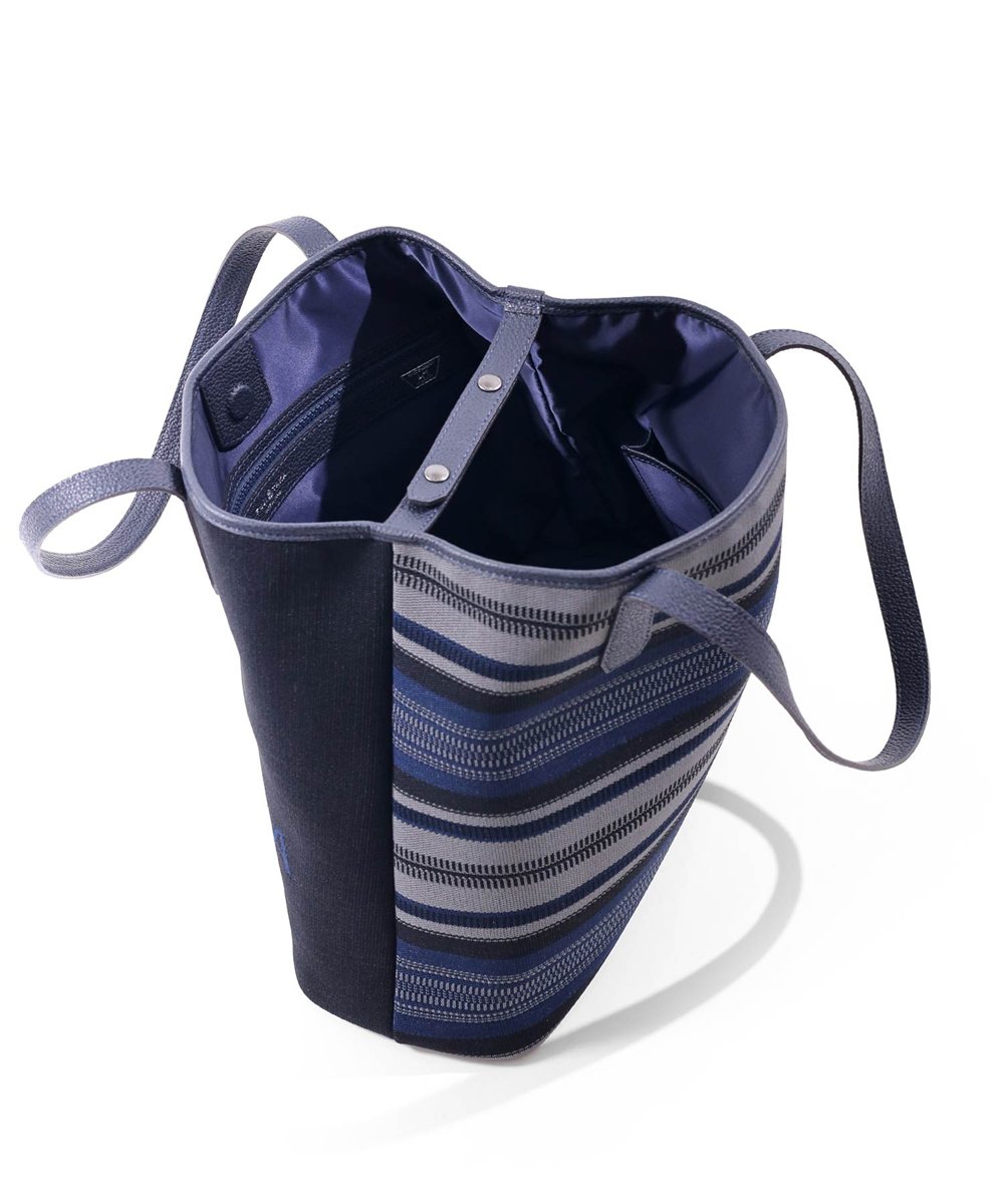 【LEON掲載】フジタカ エコッタ マルチボーダートートバッグ