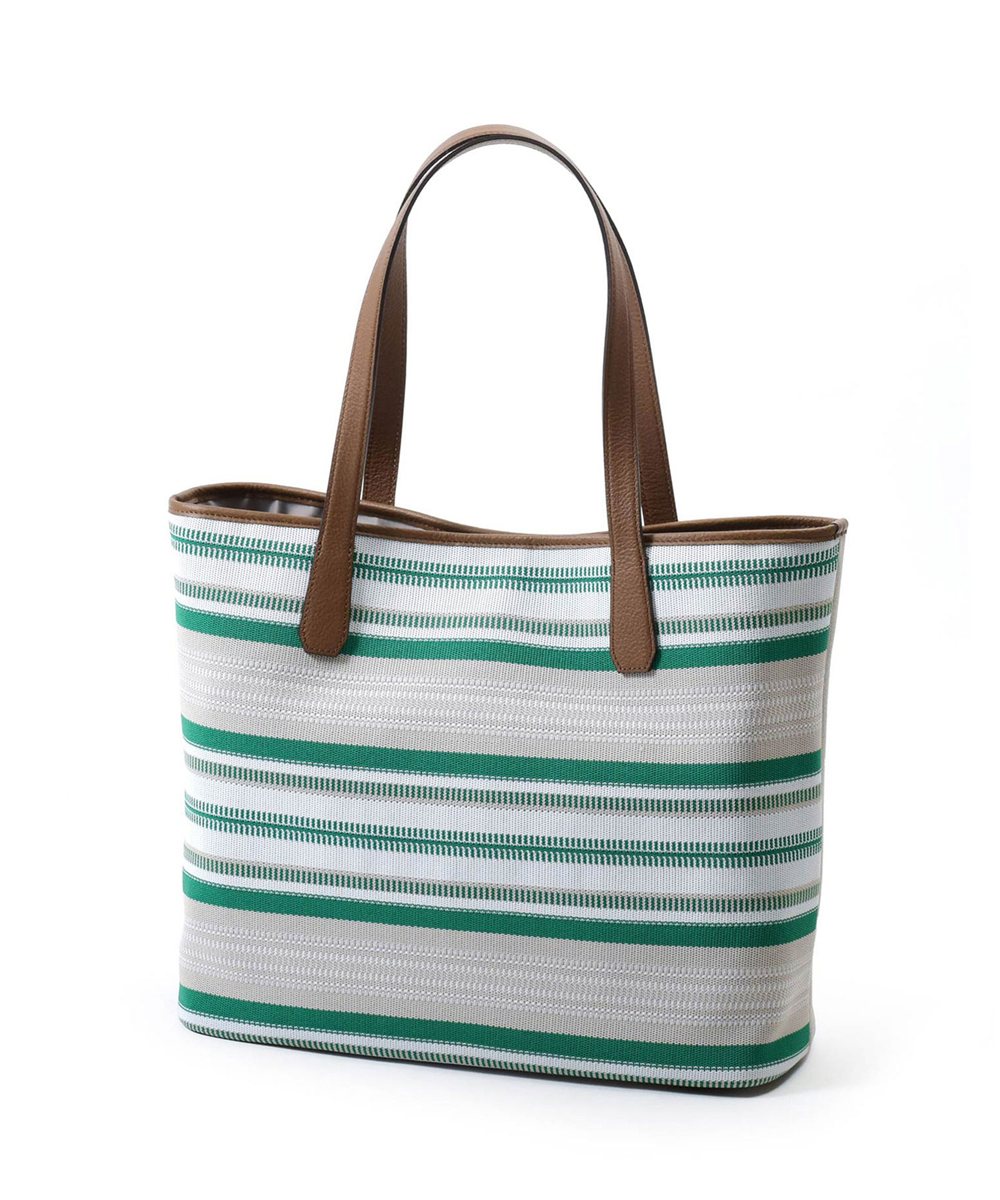 【LEON掲載】フジタカ エコッタ マルチボーダートートバッグ