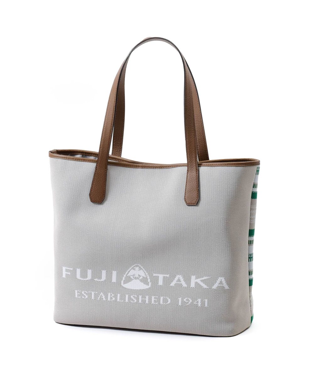 【LEON掲載】フジタカ エコッタ マルチボーダートートバッグ