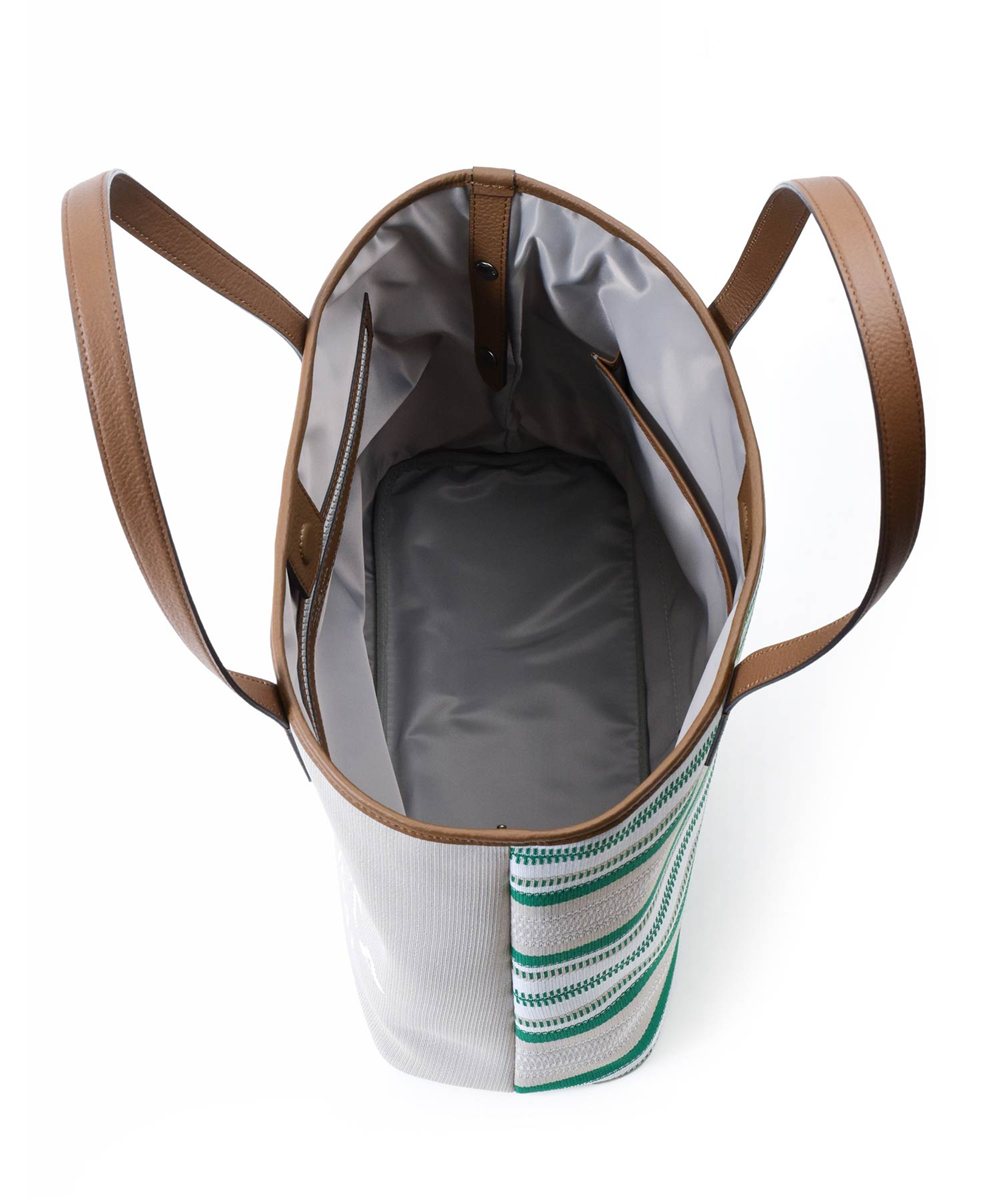 【LEON掲載】フジタカ エコッタ マルチボーダートートバッグ