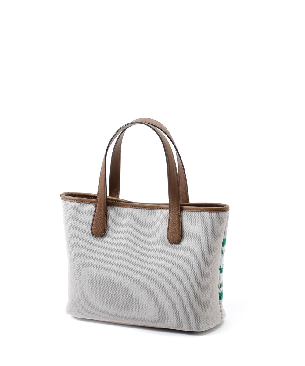 【LEON掲載】フジタカ エコッタ マルチボーダートートバッグ スモール