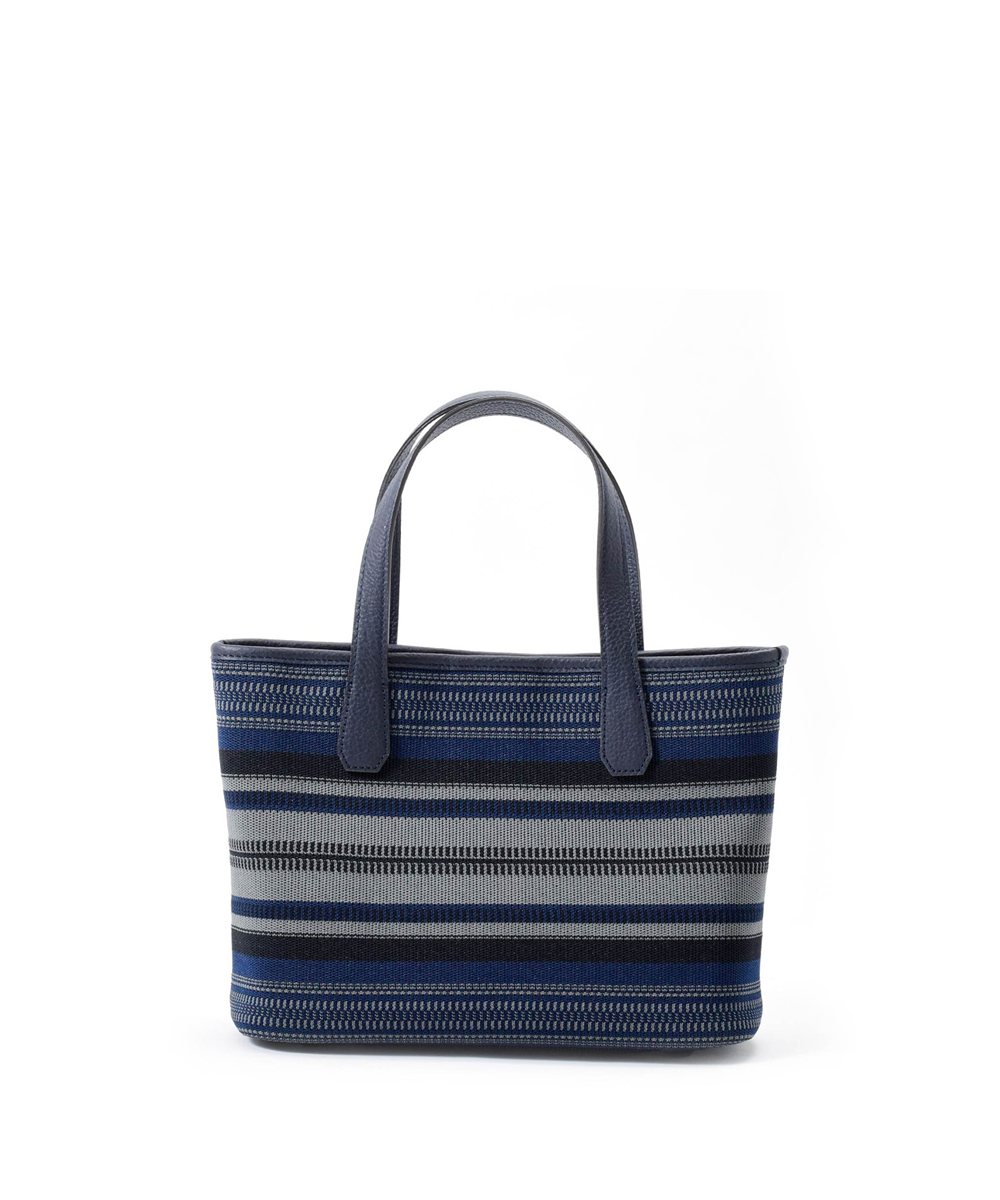 【LEON掲載】フジタカ エコッタ マルチボーダートートバッグ スモール