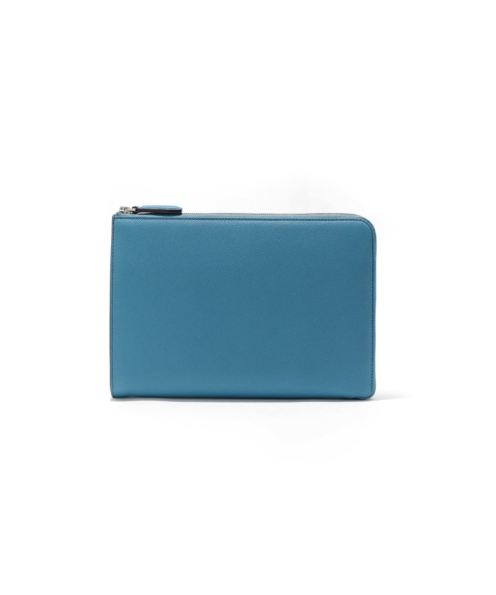 フジタカ ギャラリー ワープロラックスII  レザークラッチバッグ B5