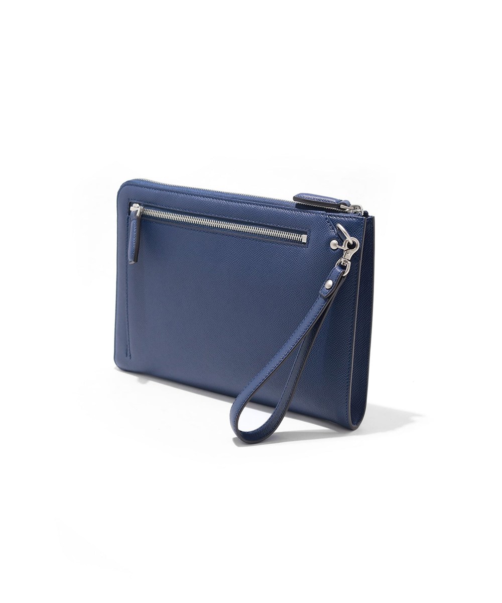 フジタカ ギャラリー ワープロラックスII  レザークラッチバッグ B5