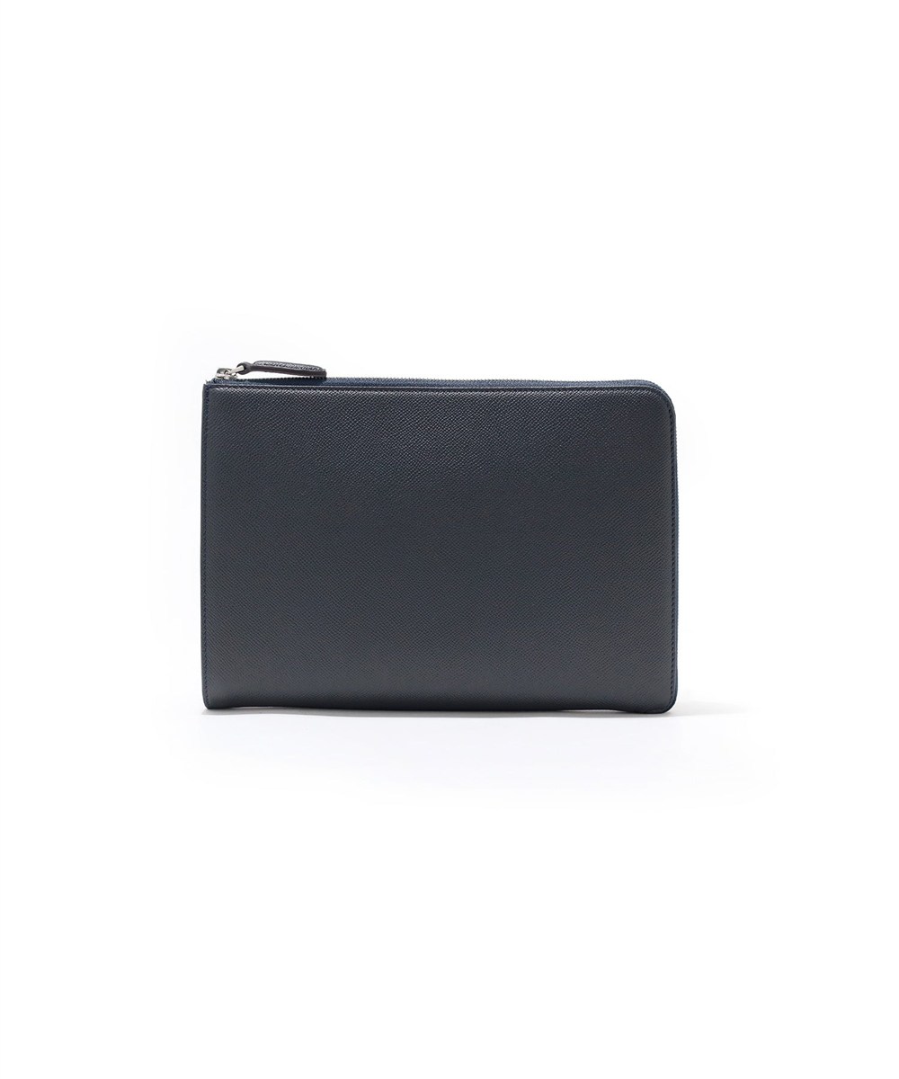 フジタカ ギャラリー ワープロラックスII  レザークラッチバッグ B5