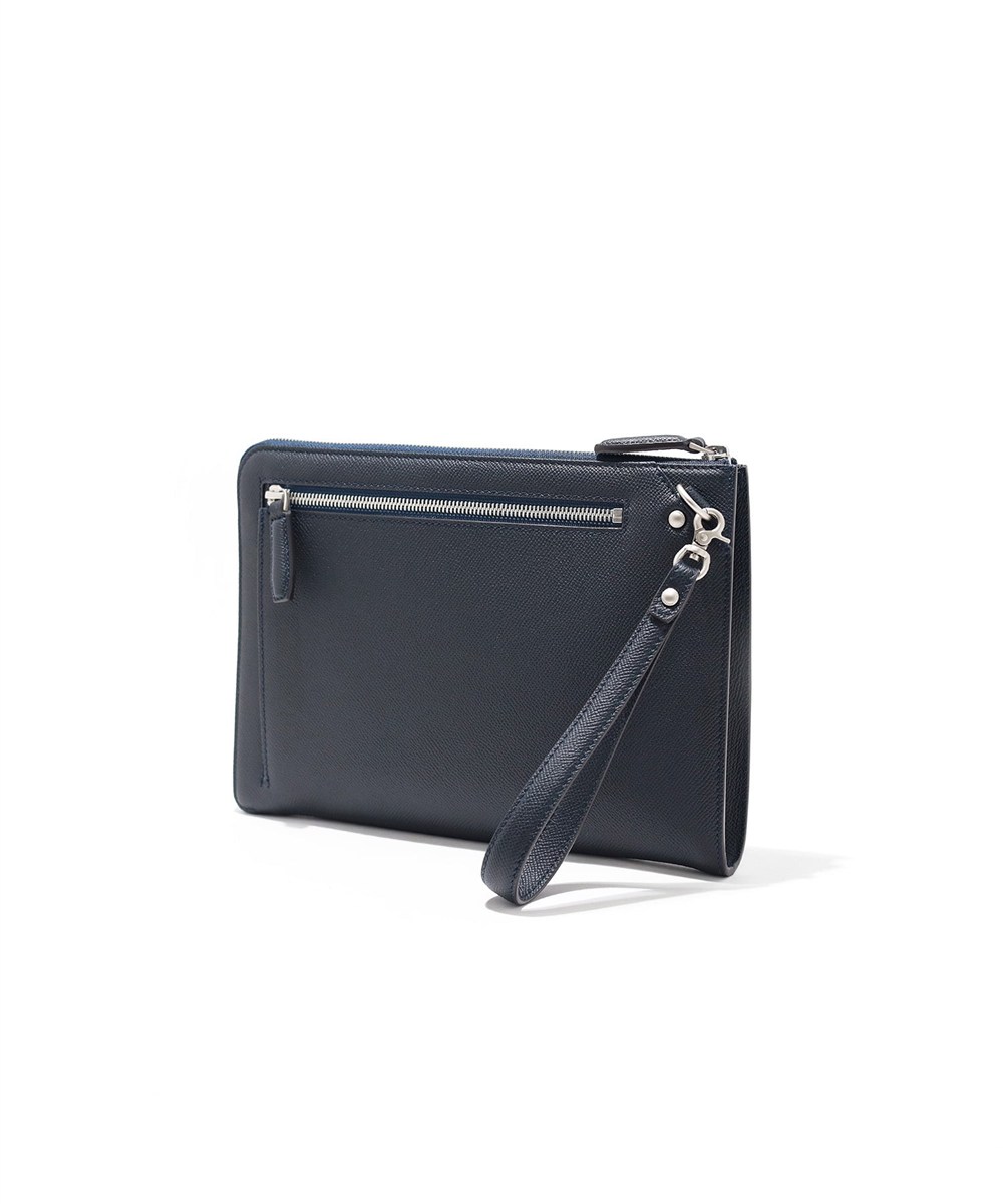 フジタカ ギャラリー ワープロラックスII  レザークラッチバッグ B5