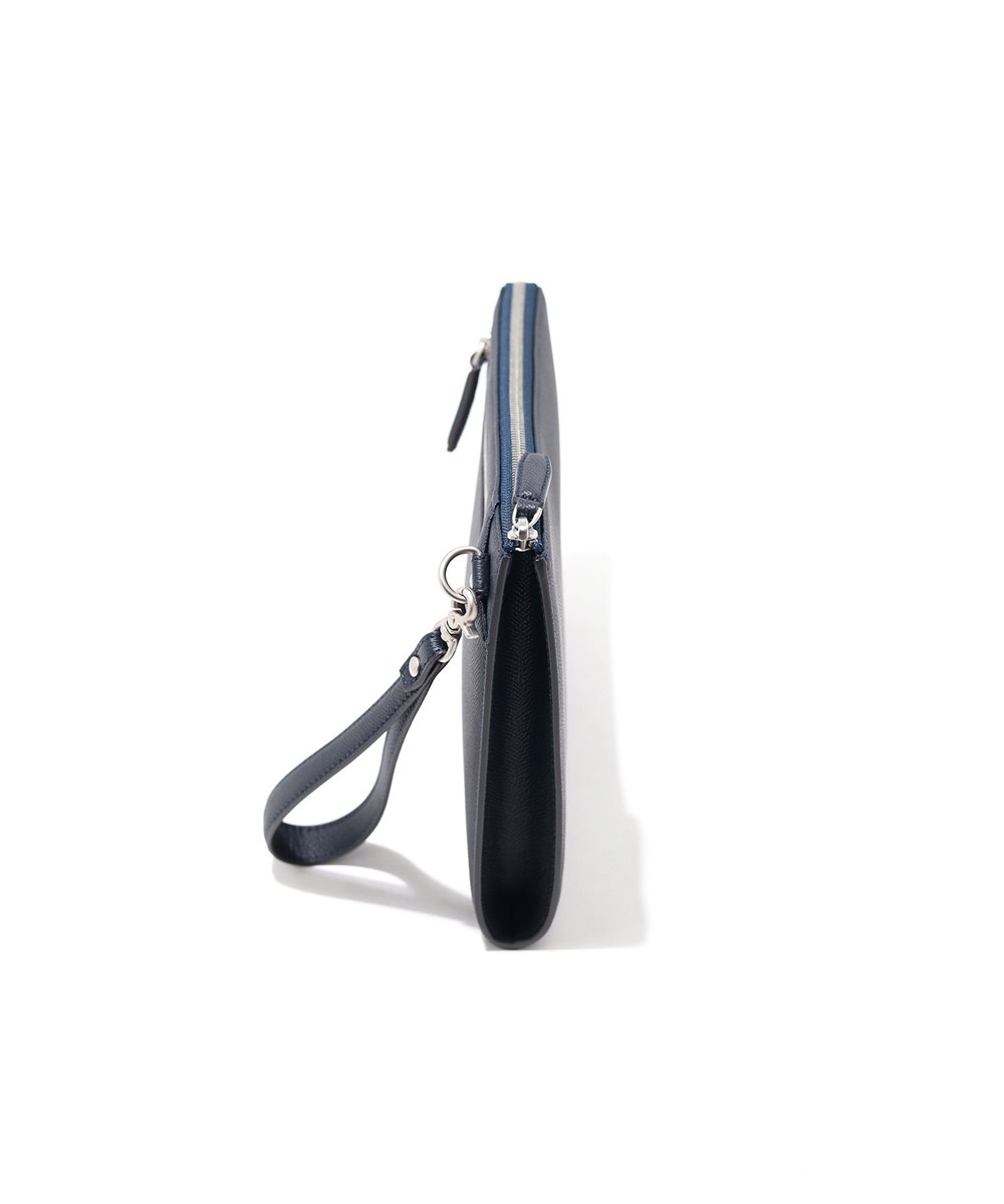 フジタカ ギャラリー ワープロラックスII  レザークラッチバッグ B5