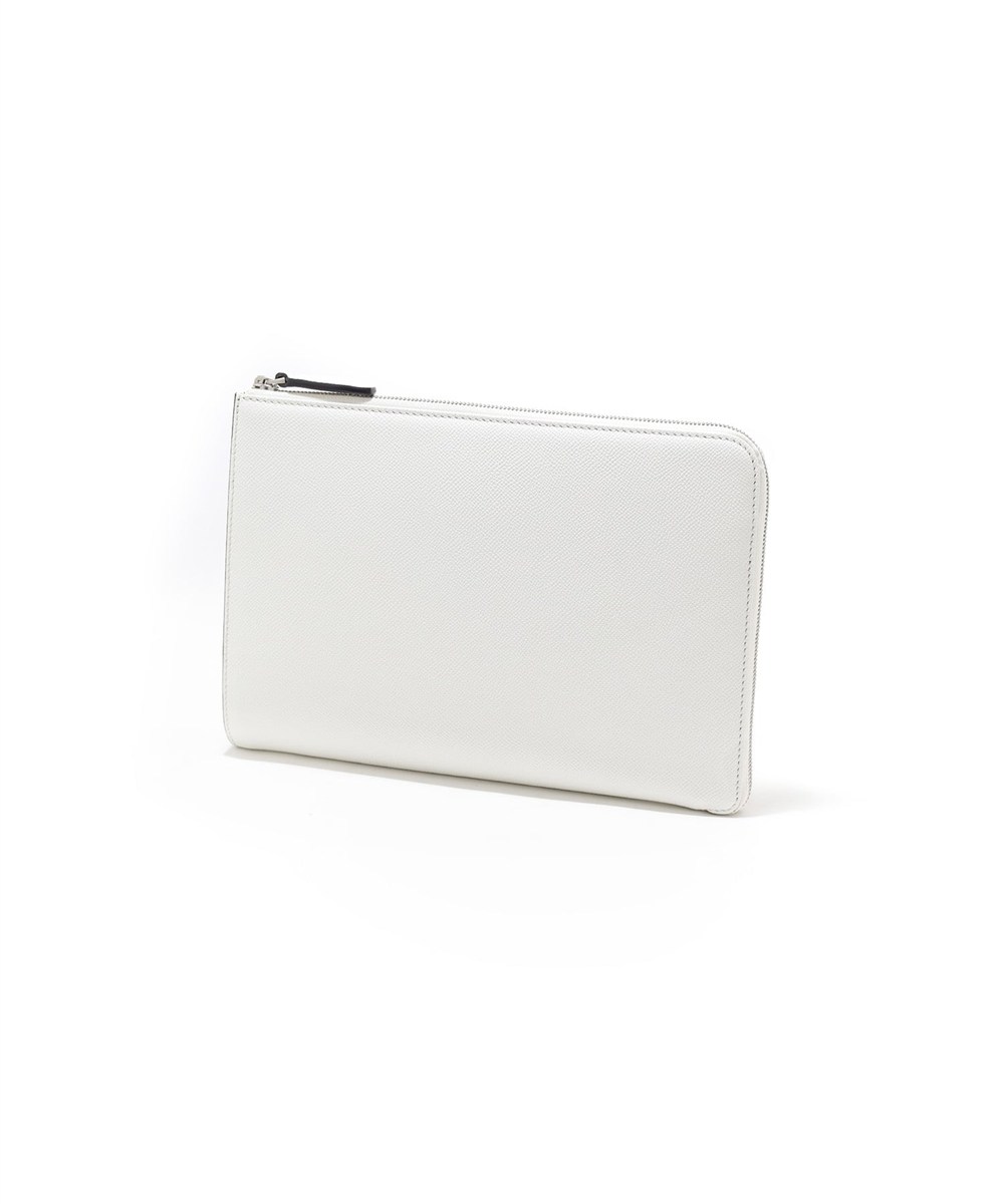 フジタカ ギャラリー ワープロラックスII  レザークラッチバッグ B5