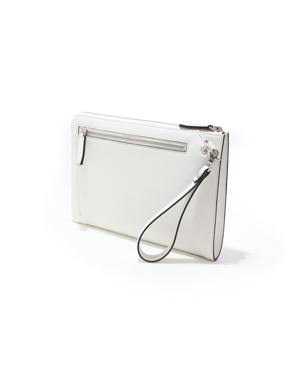 フジタカ ギャラリー ワープロラックスII  レザークラッチバッグ B5