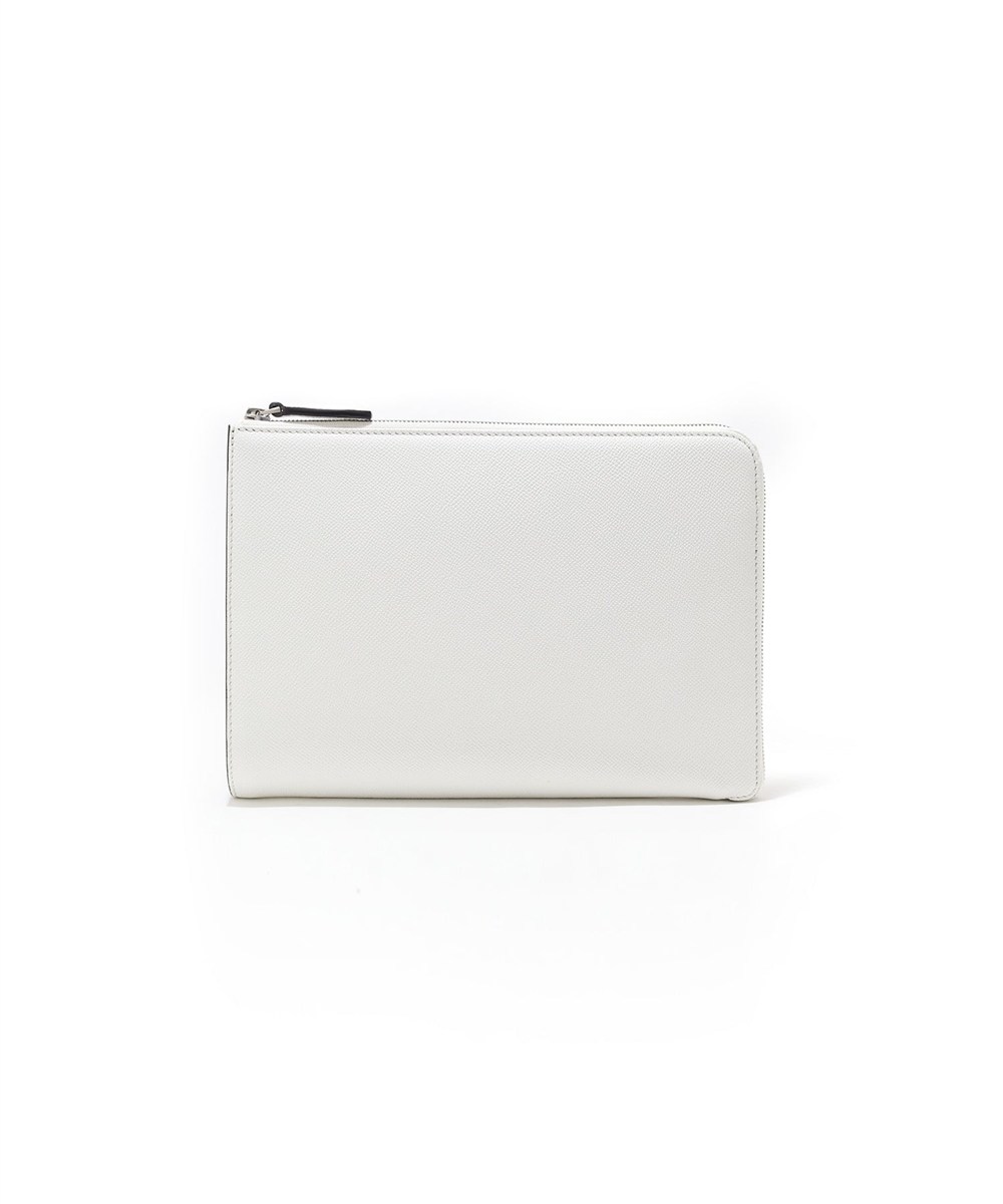 フジタカ ギャラリー ワープロラックスII  レザークラッチバッグ B5