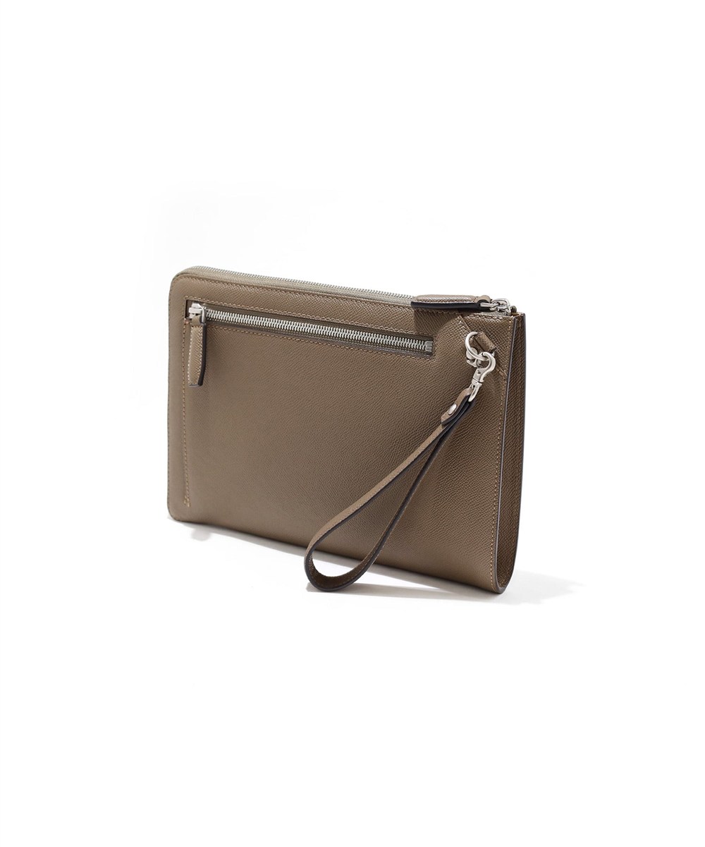 フジタカ ギャラリー ワープロラックスII  レザークラッチバッグ B5