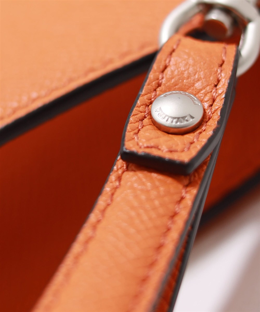 フジタカ ギャラリー ワープロラックスII  レザークラッチバッグ B5