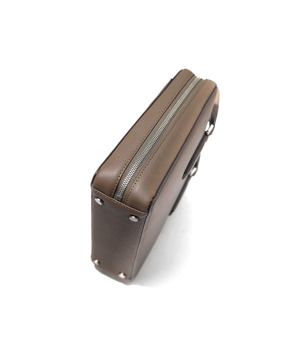 フジタカ ギャラリー ワープロラックスII  名巧 レザーコンパクトブリーフバッグ B5
