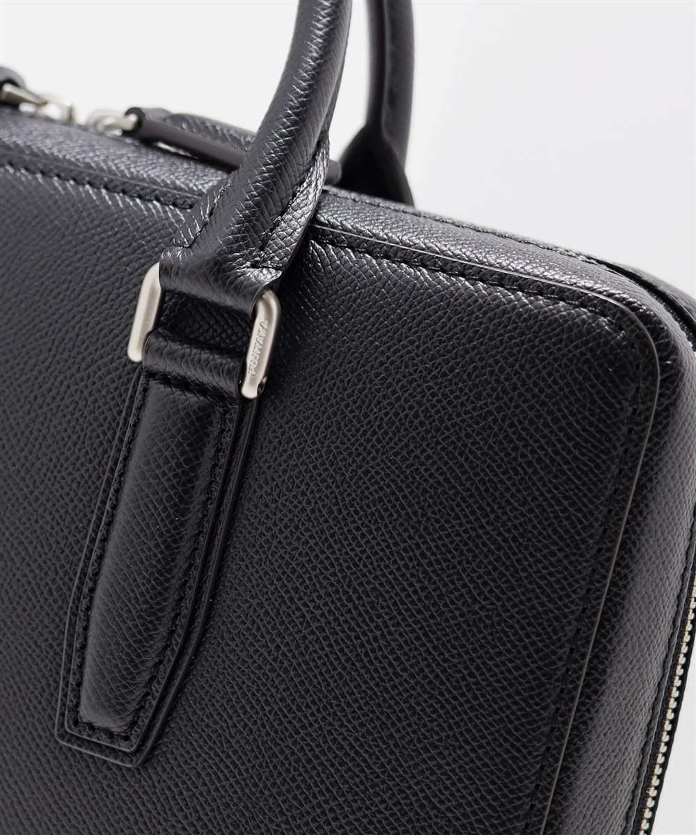 フジタカ ギャラリー ワープロラックスII  名巧 レザーコンパクトブリーフバッグ B5