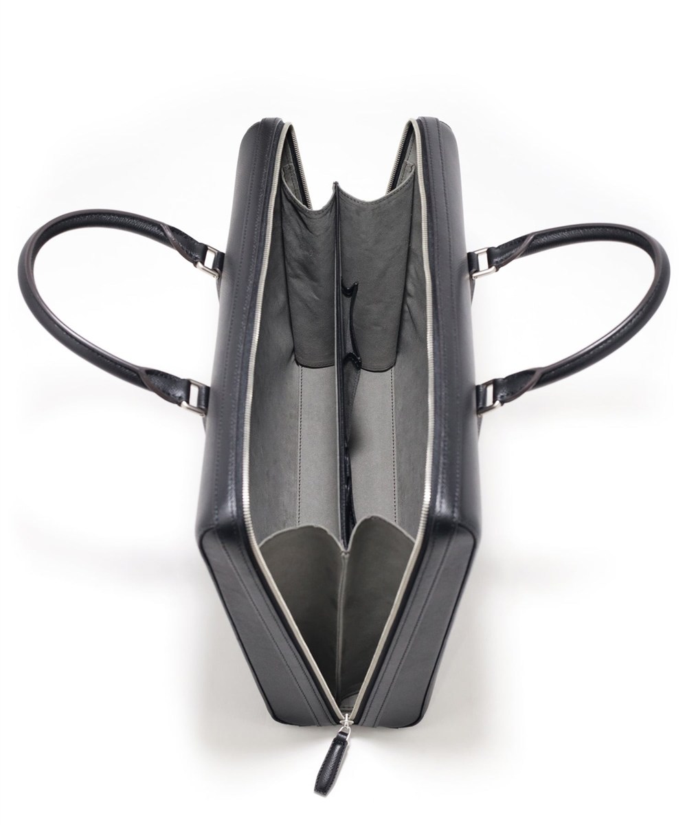 フジタカ ギャラリー ワープロラックスII  名巧 ロケット型 レザーブリーフバッグ A4