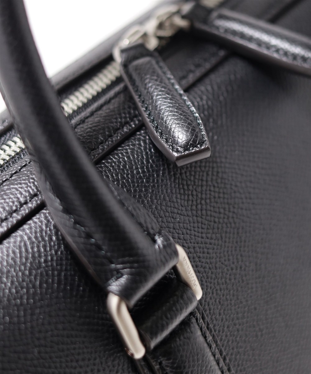 フジタカ ギャラリー ワープロラックスII  名巧 ロケット型 レザーブリーフバッグ A4