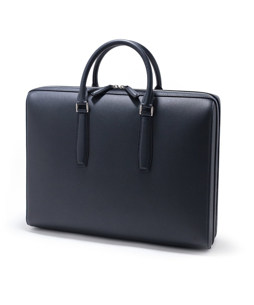 フジタカ ギャラリー ワープロラックスII  名巧 ロケット型 レザーブリーフバッグ A4