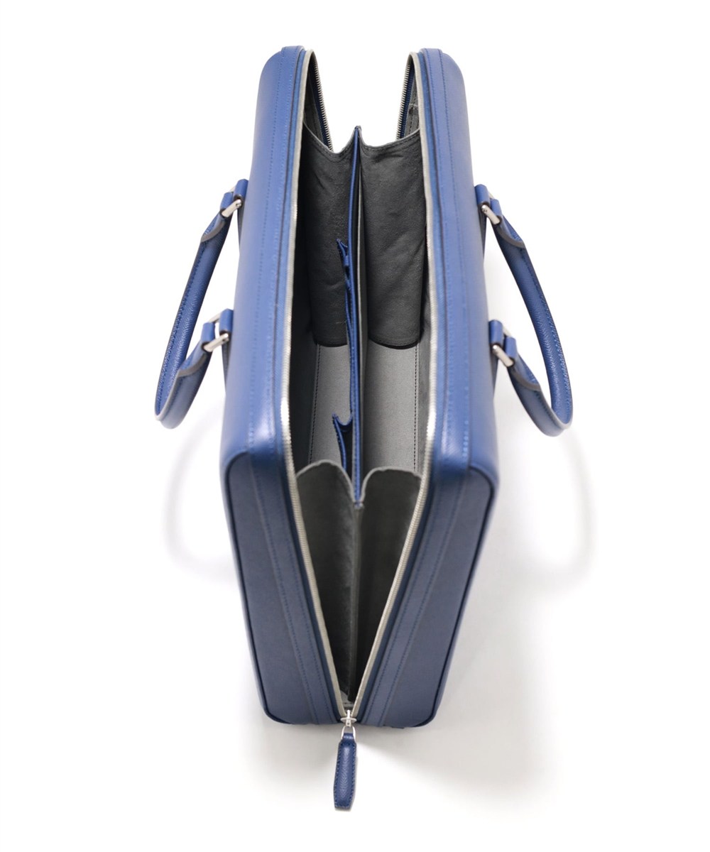 フジタカ ギャラリー ワープロラックスII  名巧 ロケット型 レザーブリーフバッグ A4