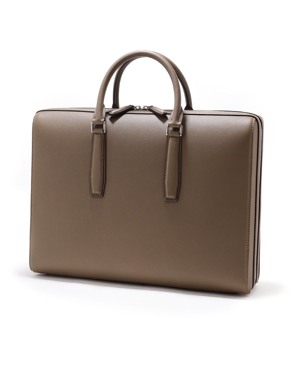 フジタカ ギャラリー ワープロラックスII  名巧 ロケット型 レザーブリーフバッグ A4