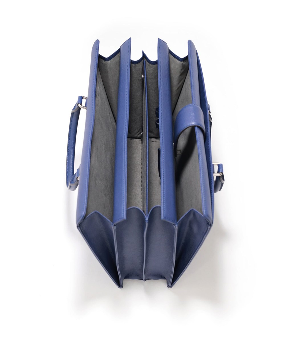 フジタカ ギャラリー ワープロラックスII  名巧 アコーディオン レザーブリーフバッグ A4