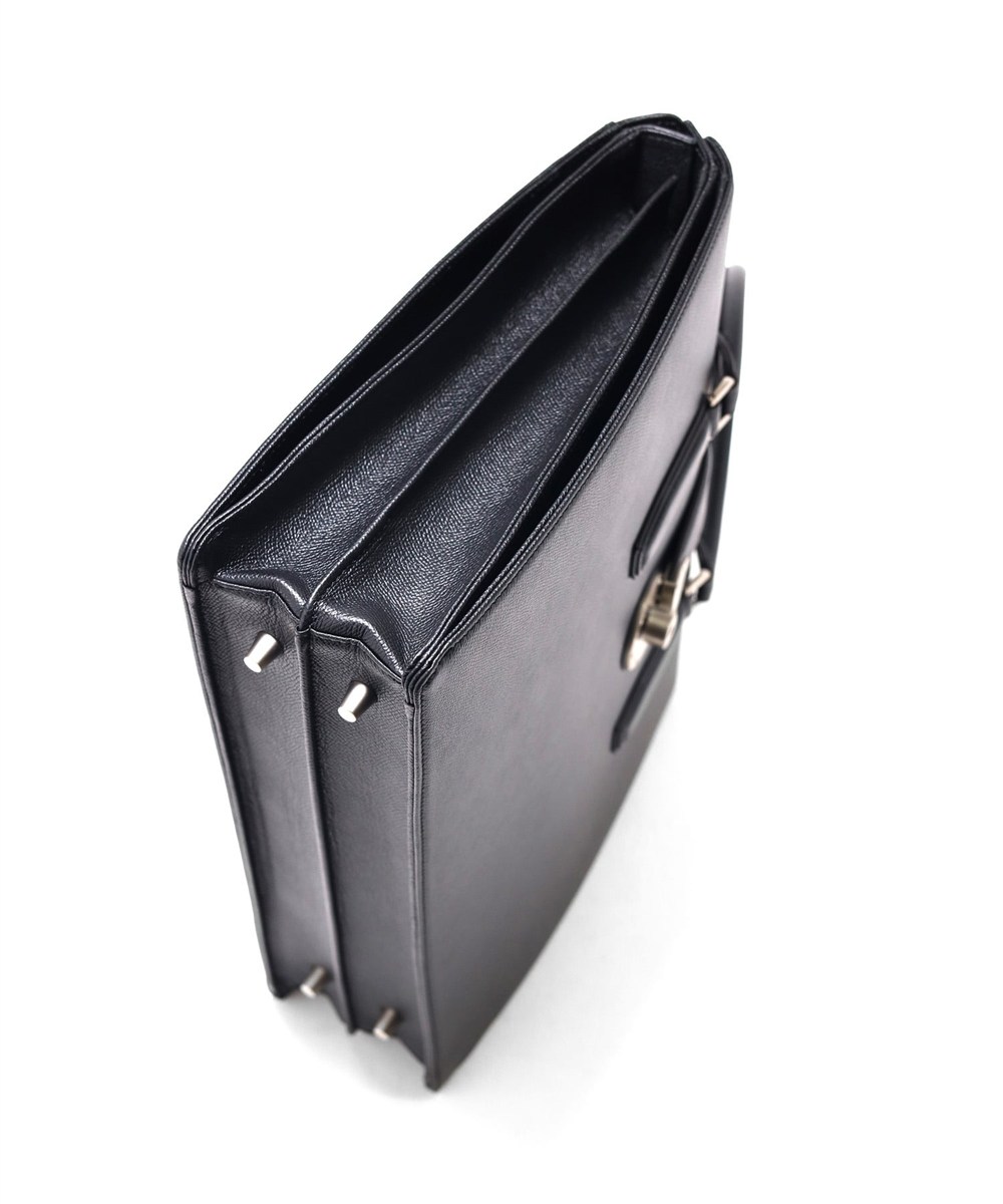 フジタカ ギャラリー ワープロラックスII  名巧 アコーディオン レザーブリーフバッグ A4