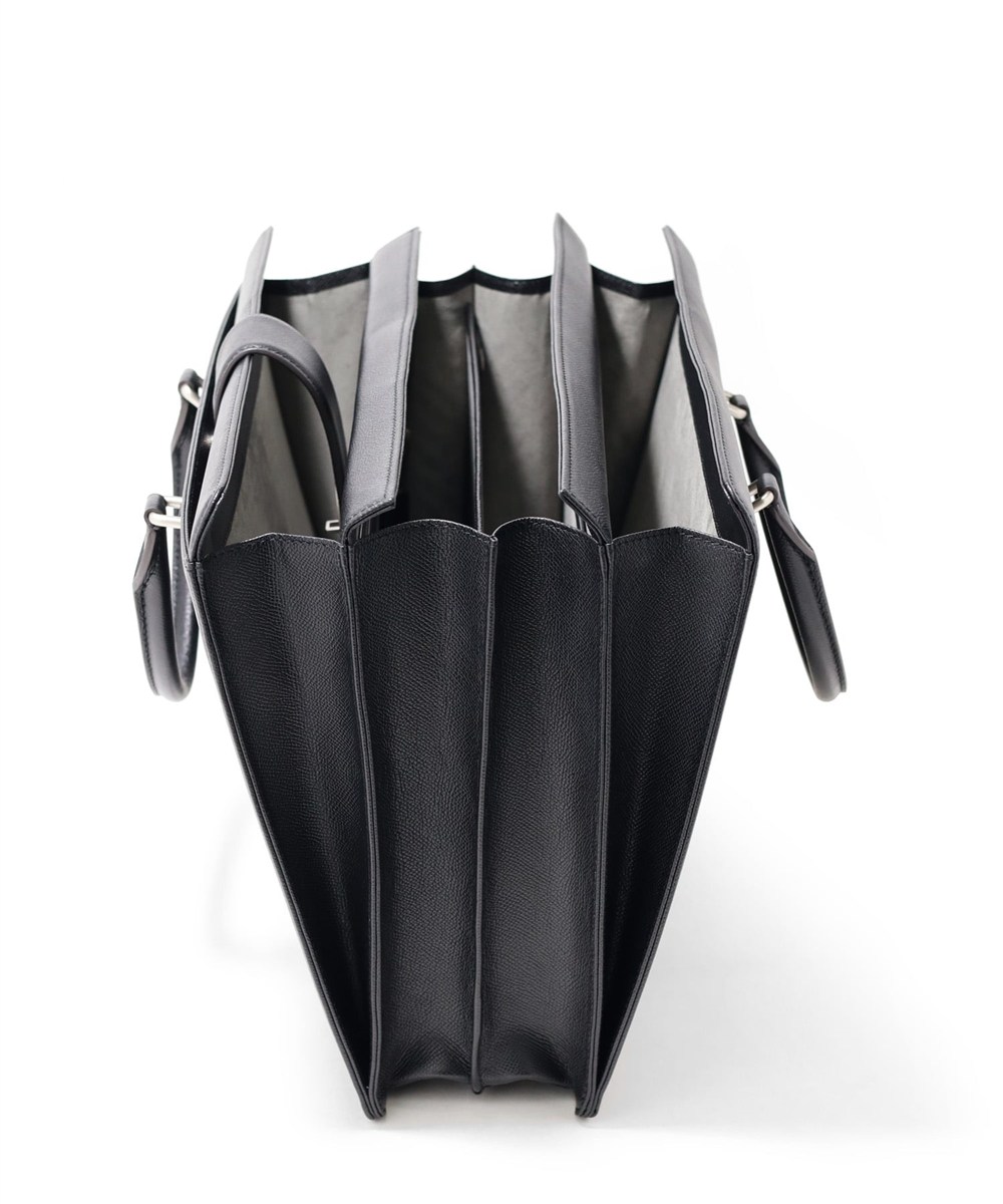 フジタカ ギャラリー ワープロラックスII  名巧 アコーディオン レザーブリーフバッグ A4