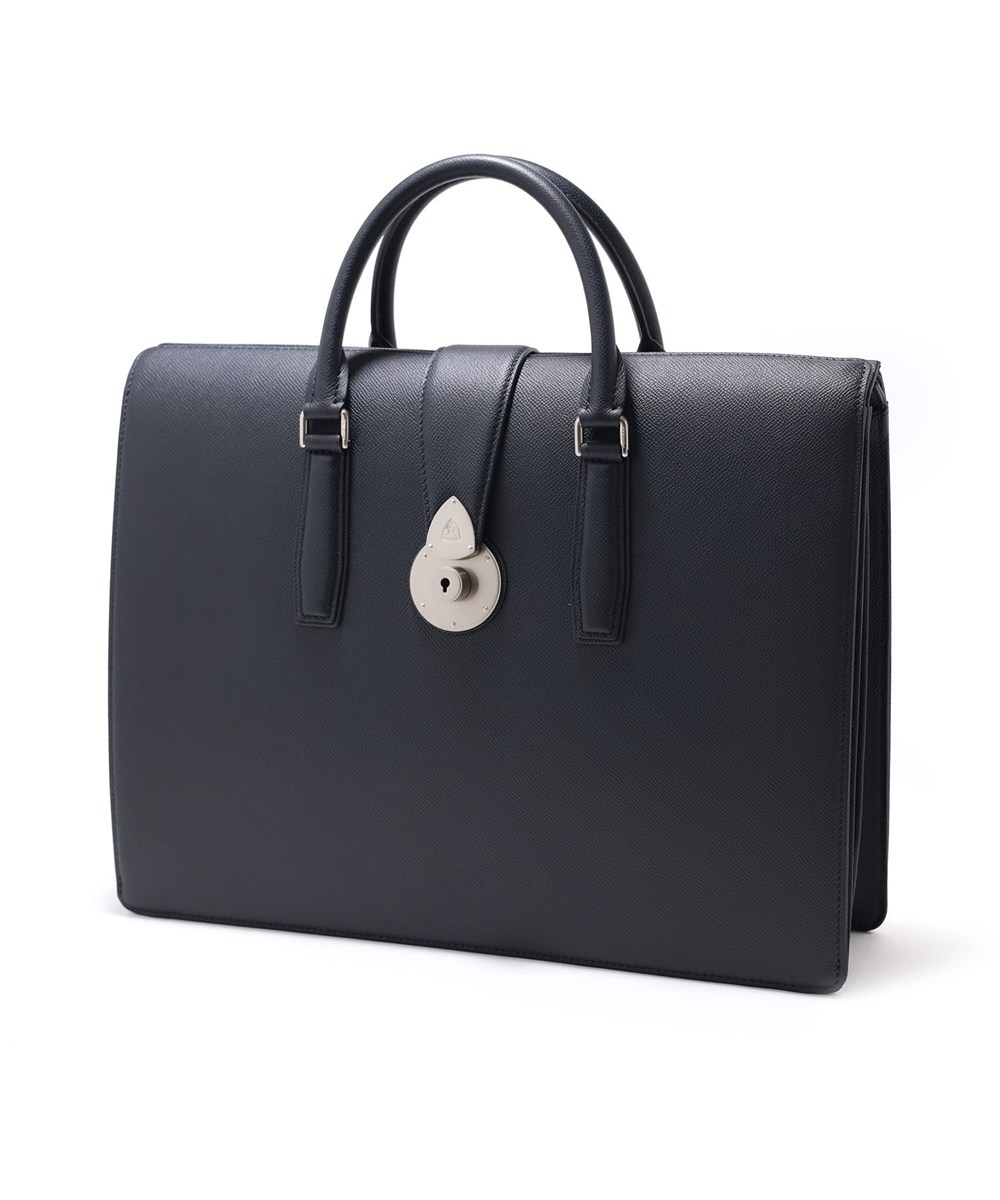 フジタカ ギャラリー ワープロラックスII  名巧 アコーディオン レザーブリーフバッグ A4