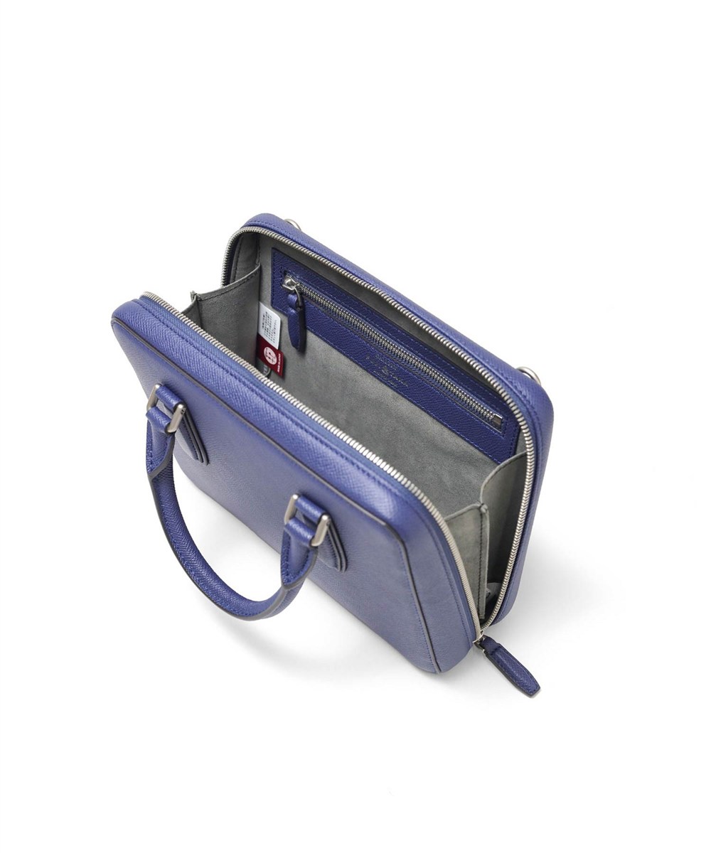 フジタカ ギャラリーワープロラックスII 名巧 レザーブリーフバッグ ミニ 2WAY