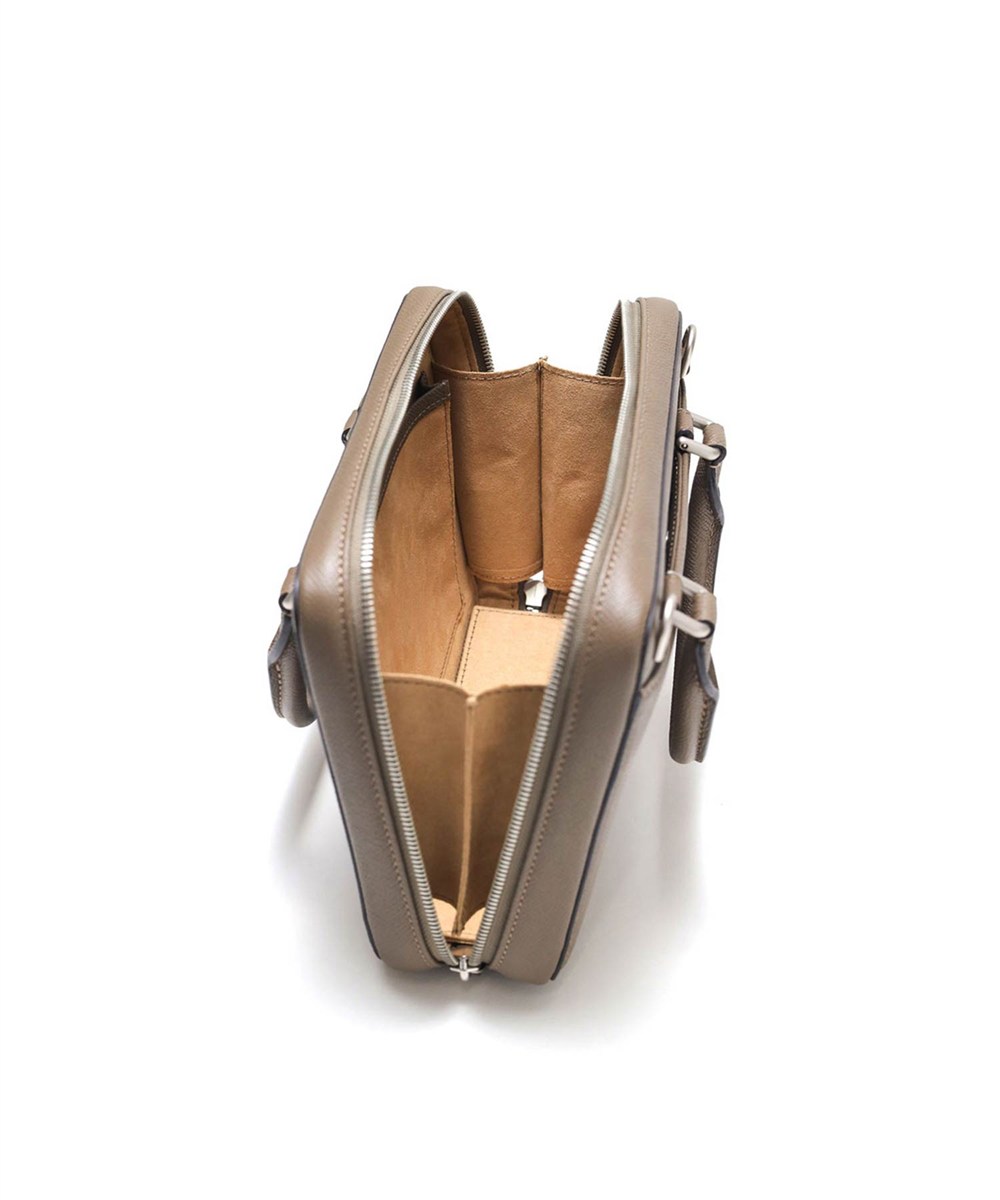 フジタカ ギャラリーワープロラックスII 名巧 レザーブリーフバッグ ミニ 2WAY