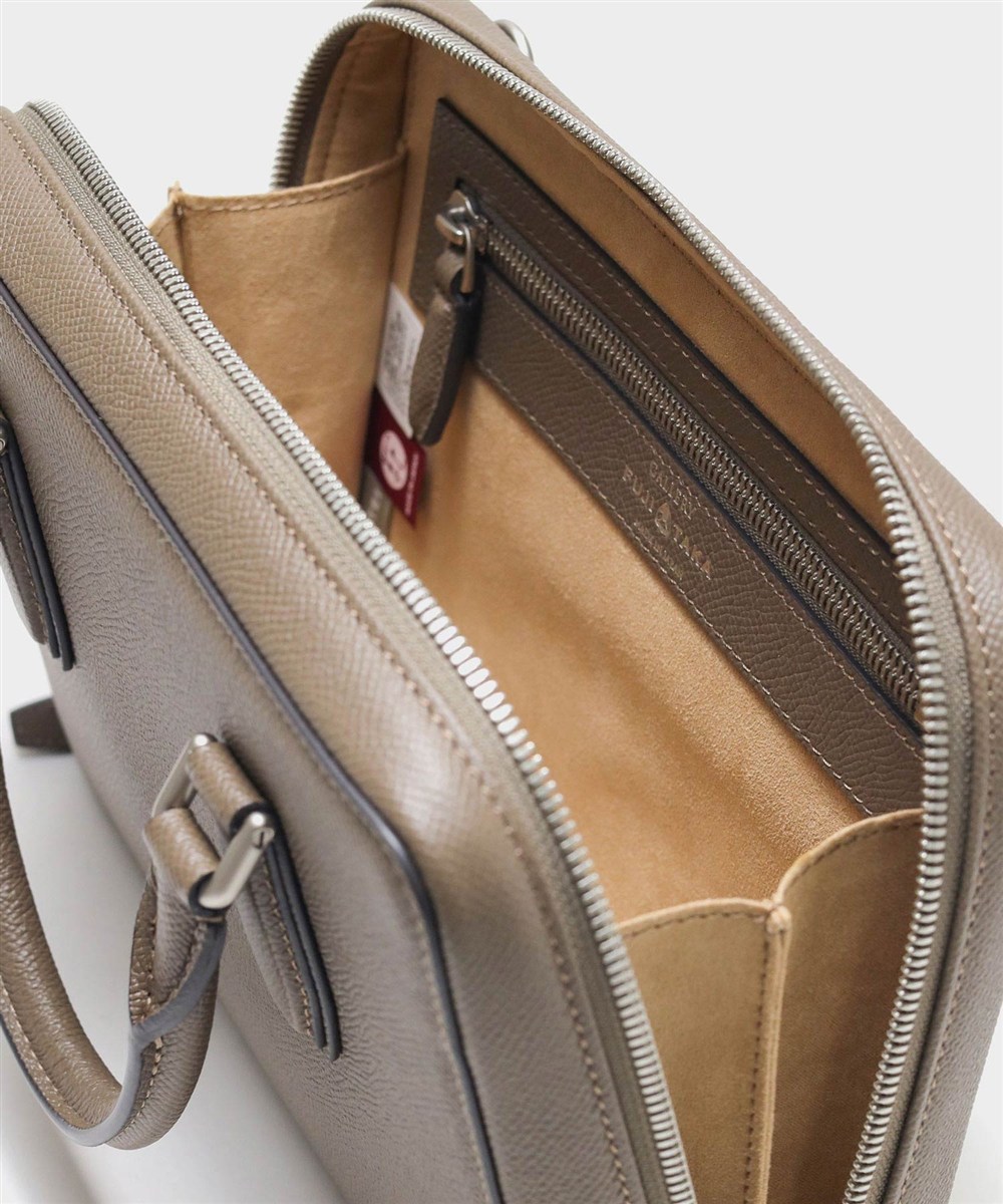 フジタカ ギャラリーワープロラックスII 名巧 レザーブリーフバッグ ミニ 2WAY