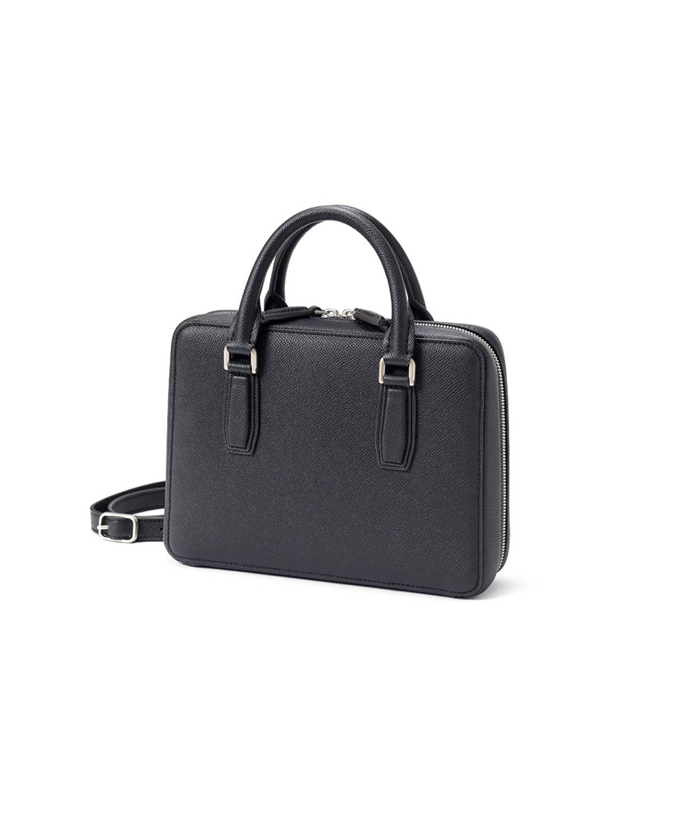 フジタカ ギャラリーワープロラックスII 名巧 レザーブリーフバッグ ミニ 2WAY