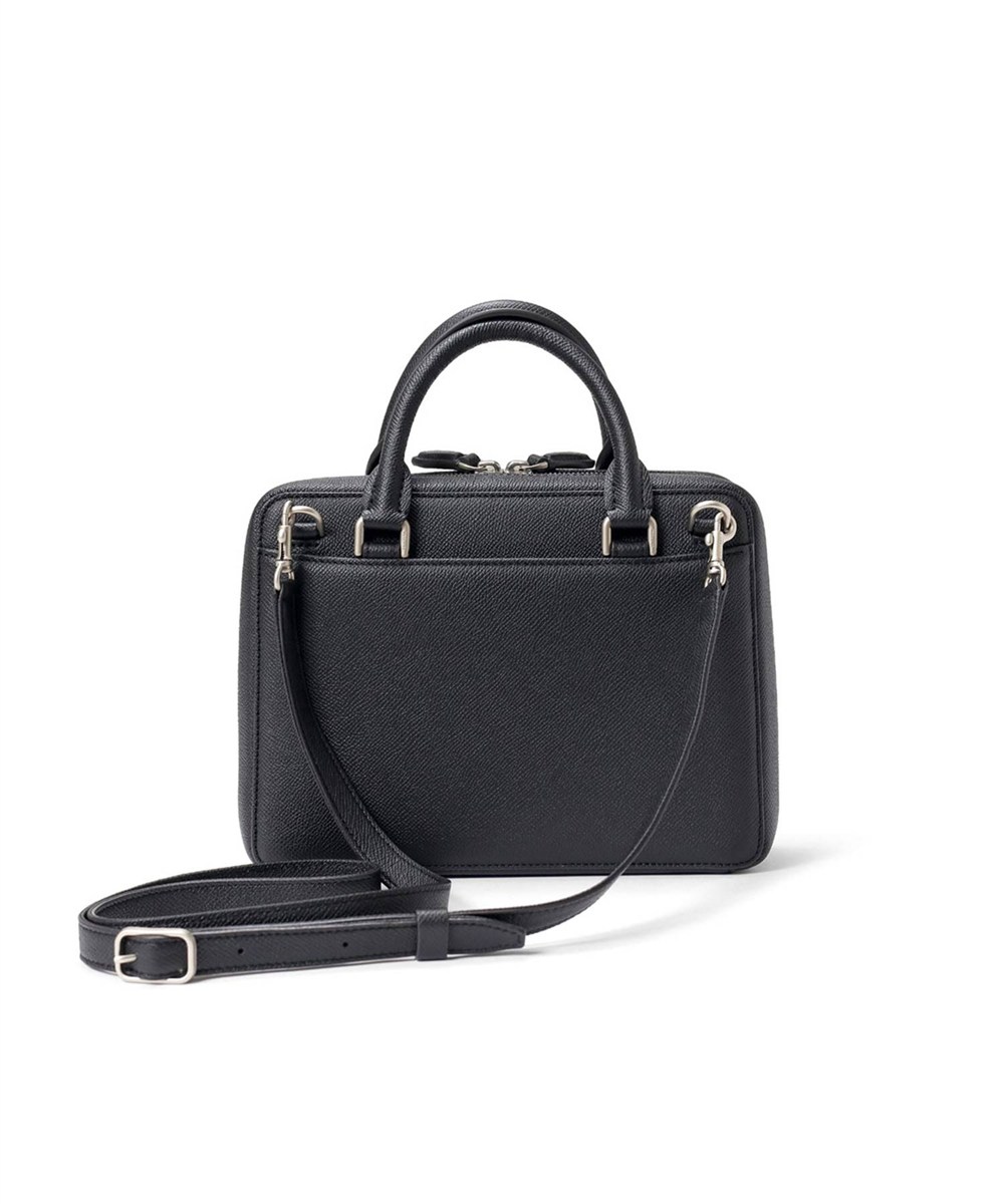 フジタカ ギャラリーワープロラックスII 名巧 レザーブリーフバッグ ミニ 2WAY