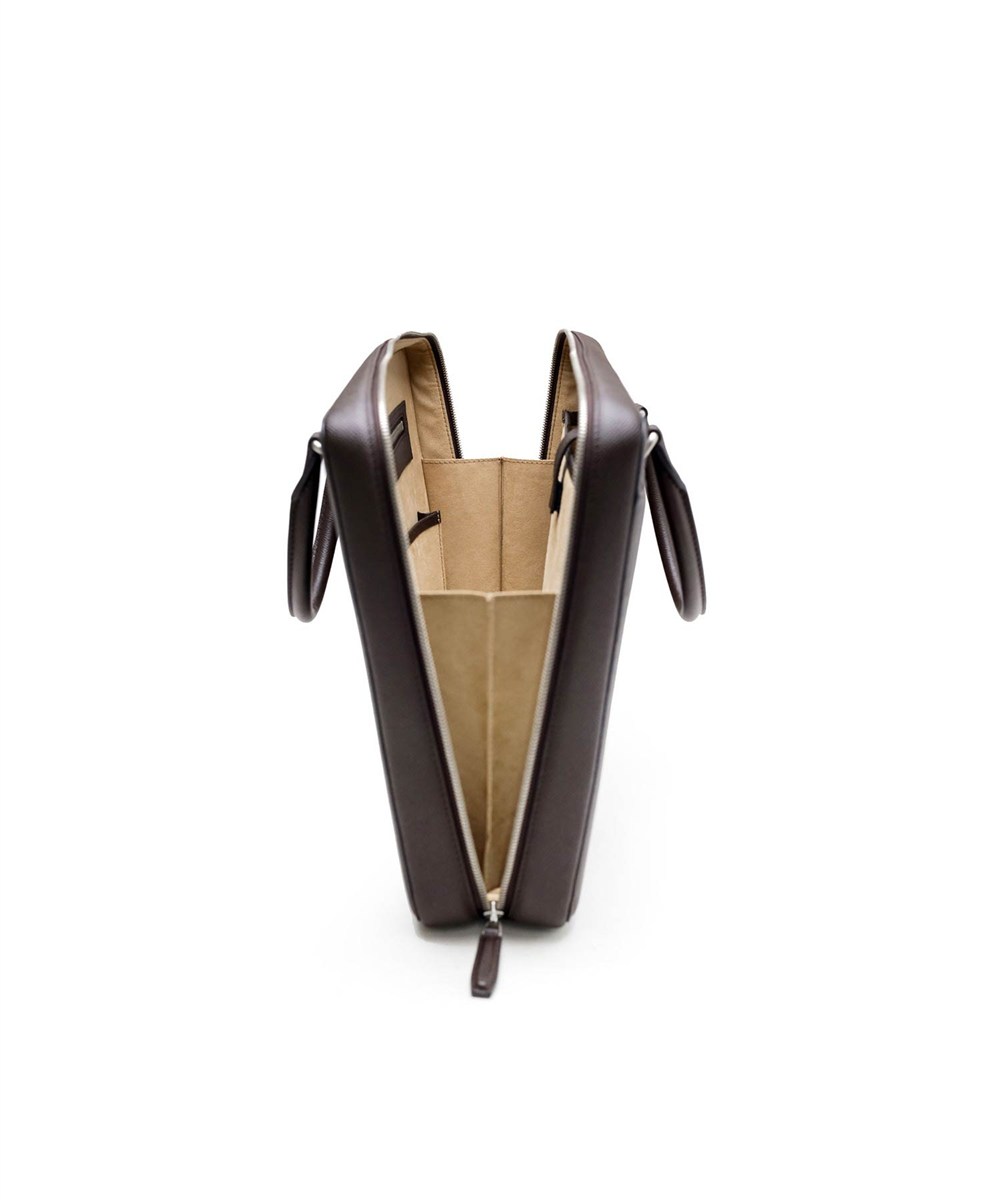 フジタカ ギャラリー ワープロラックスII 名巧 レザーブリーフバッグ A4