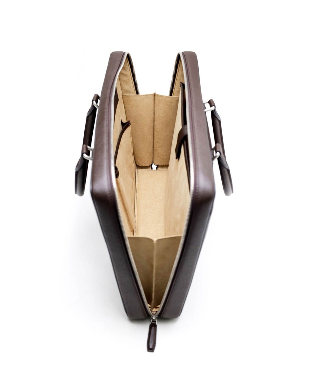 フジタカ ギャラリー ワープロラックスII 名巧 レザーブリーフバッグ A4