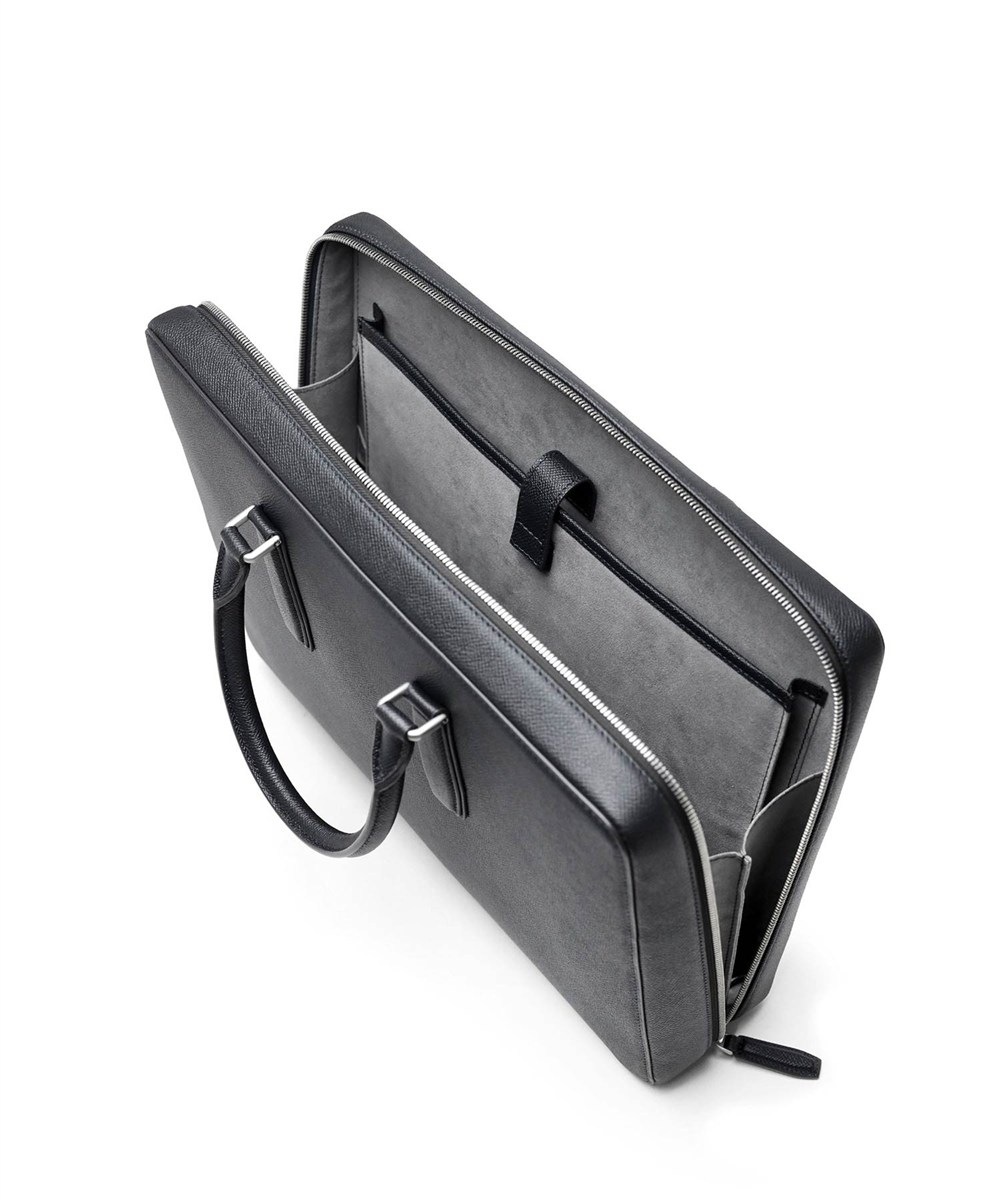 フジタカ ギャラリー ワープロラックスII 名巧 レザーブリーフバッグ A4