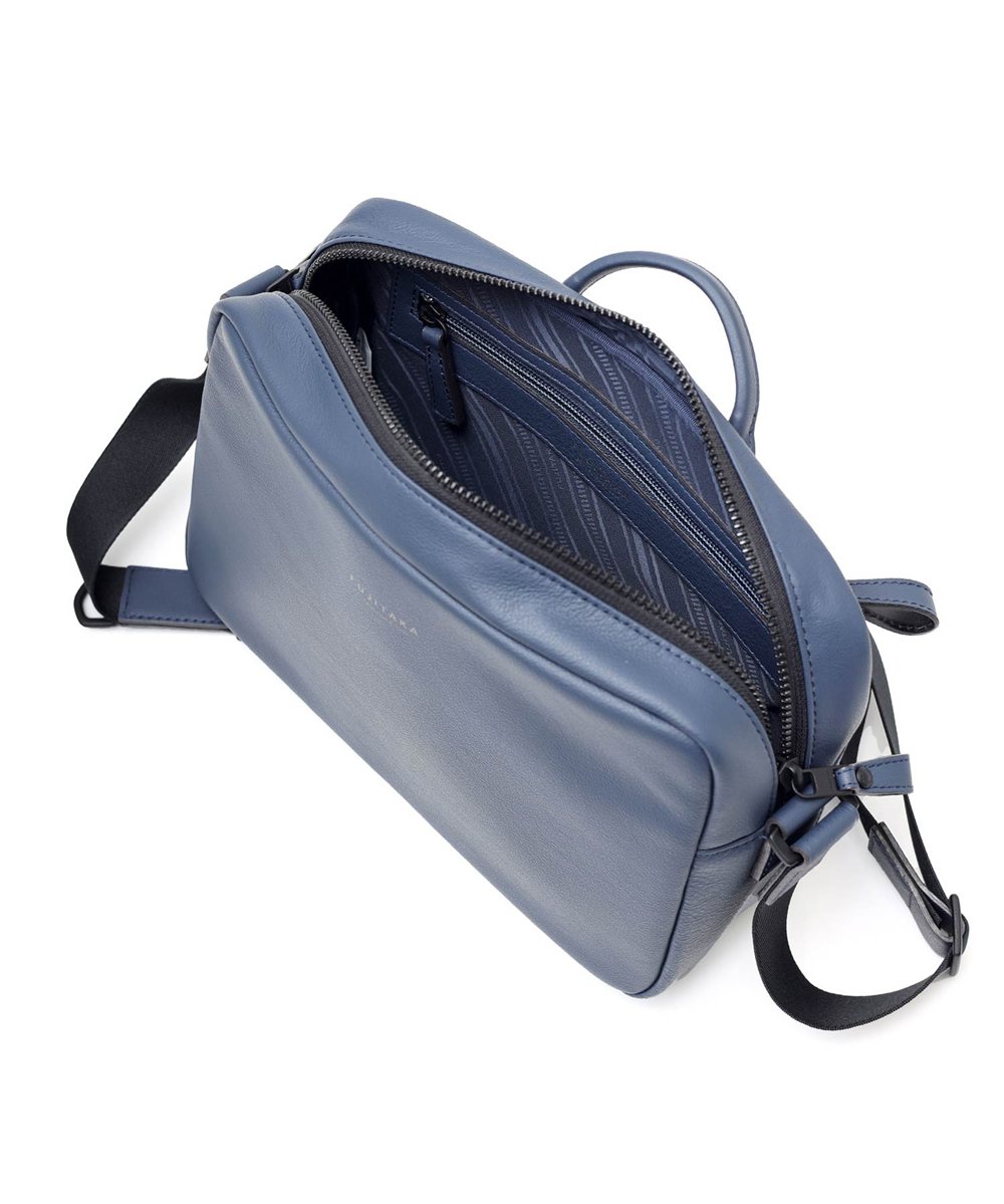 フジタカ ロカス ハンドル付きレザーショルダーバッグ B5