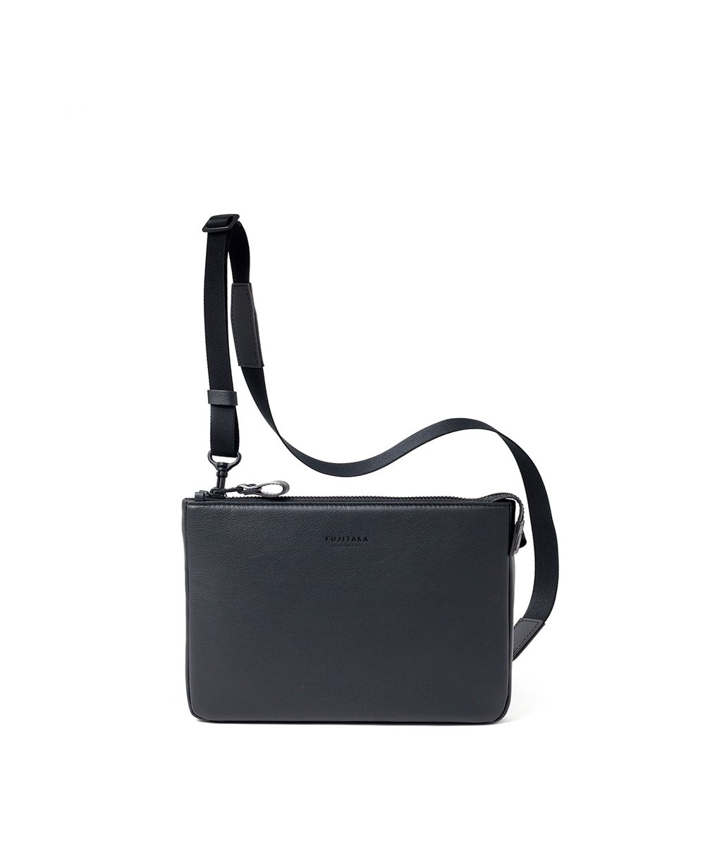 フジタカ ロカス レザーショルダーバッグ