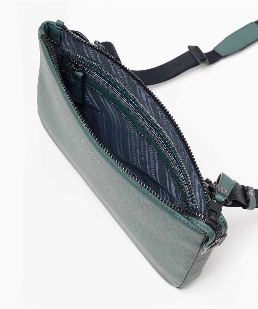 フジタカ ロカス レザーショルダーバッグ