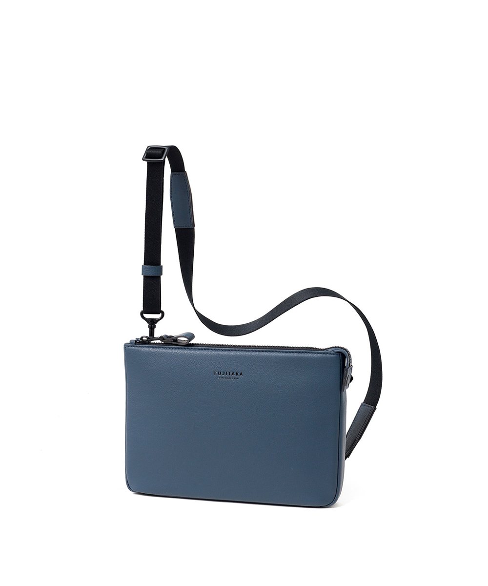 フジタカ ロカス レザーショルダーバッグ