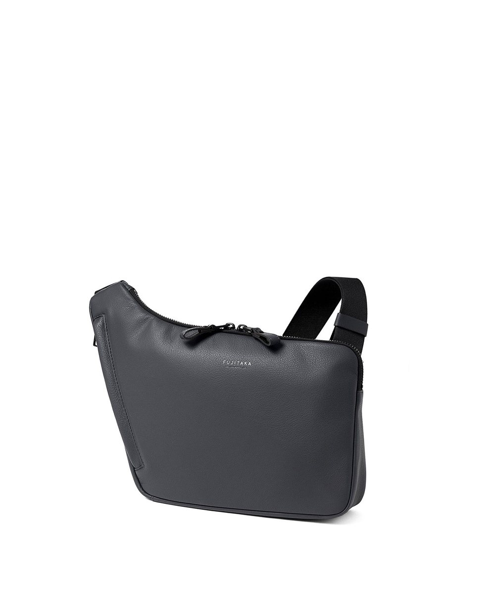 フジタカ ロカス レザーショルダーバッグ